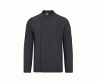405210.CHAQUETA COCINA MICROFIBRA ML GRIS OSCURO XS