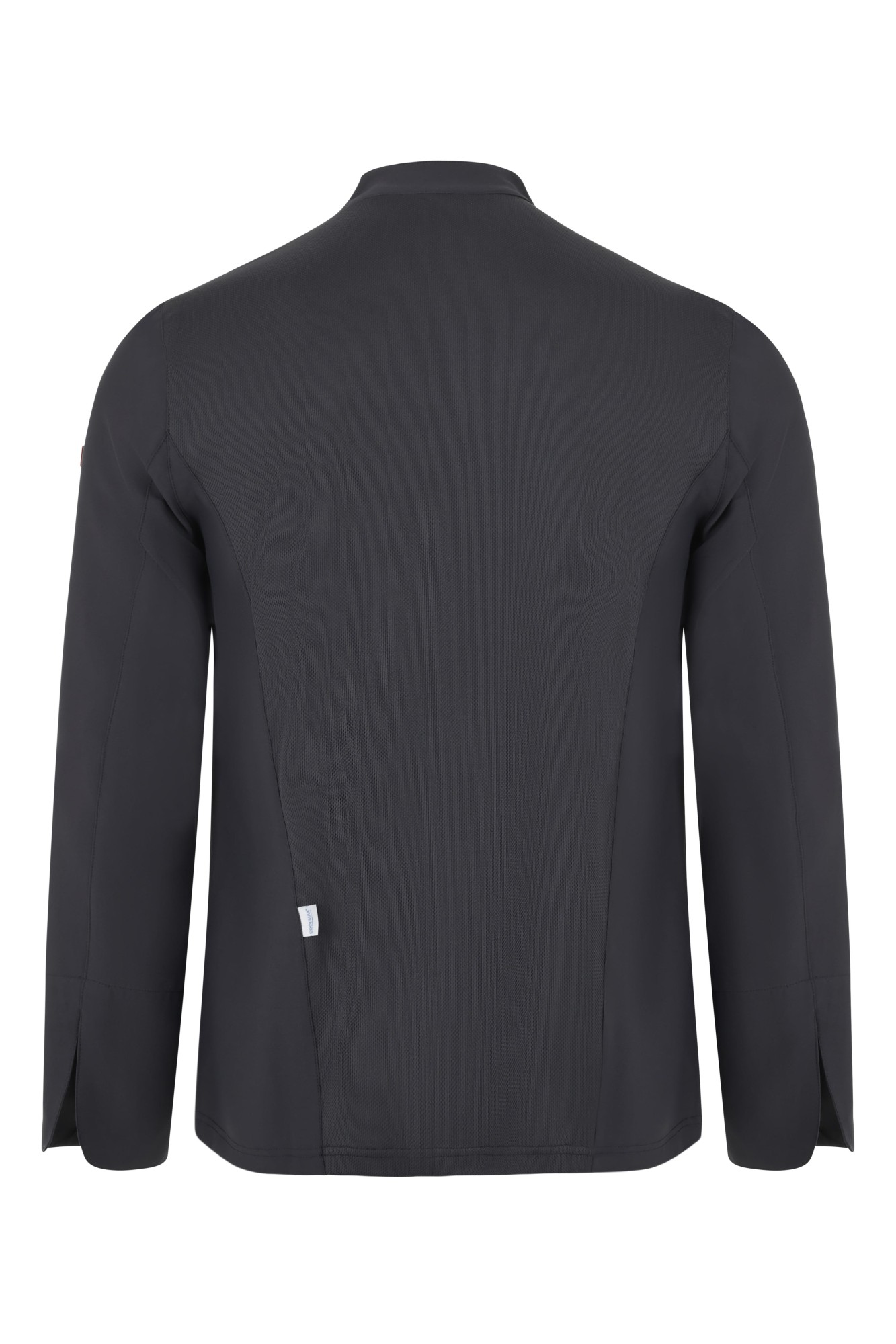 405210.CHAQUETA COCINA MICROFIBRA ML GRIS OSCURO XS