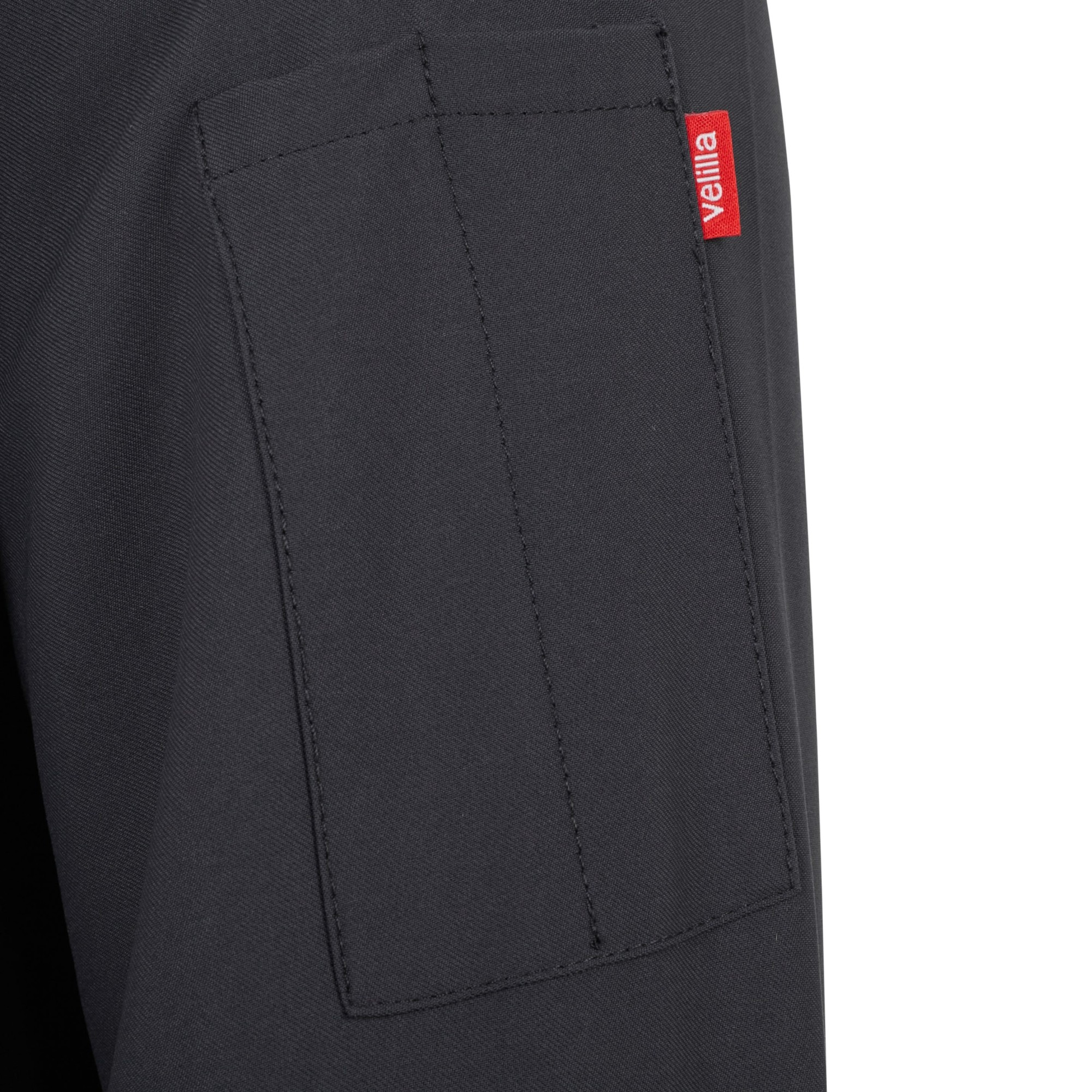 405210.CHAQUETA COCINA MICROFIBRA ML GRIS OSCURO XS