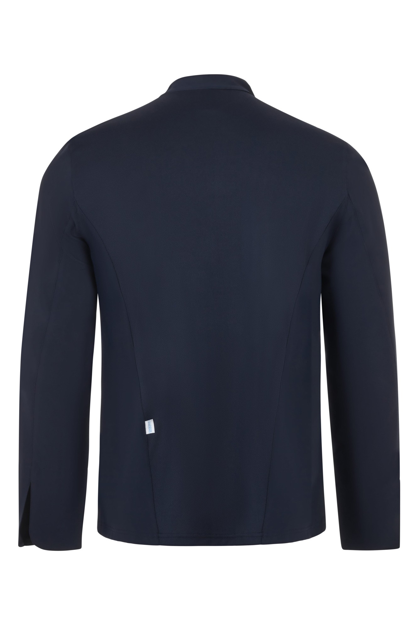 405210.CHAQUETA COCINA MICROFIBRA ML AZUL NAVY XS