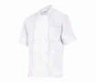 432.CHAQUETA COCINA MC BLANCO 44