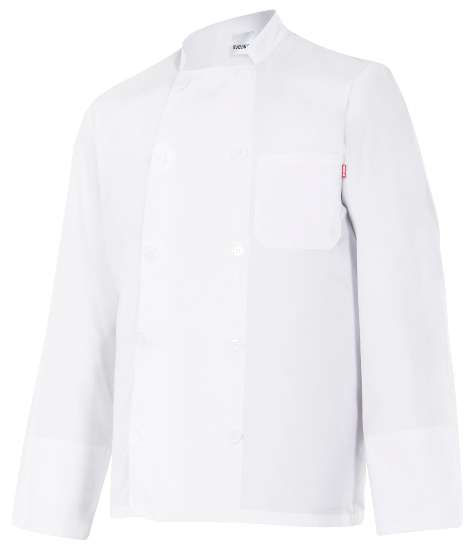 434.CHAQUETA COCINA ML BLANCO 44