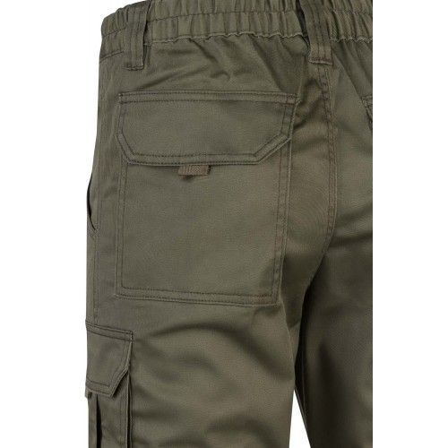 103002S.PANTALÓN STRETCH VERDE CAZA 34