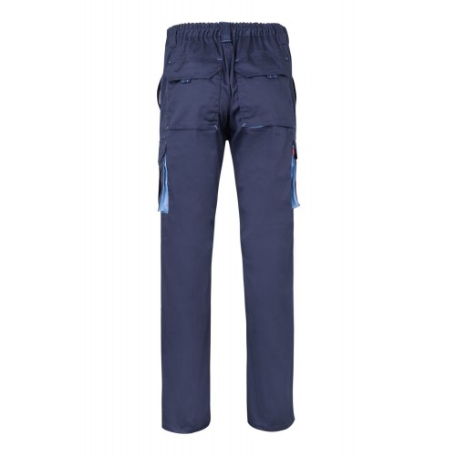 103004.PANTALÓN BICOLOR AZUL NAVY/CELESTE 34