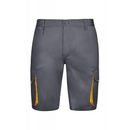 103007.BERMUDA BICOLOR GRIS/AMARILLO 34