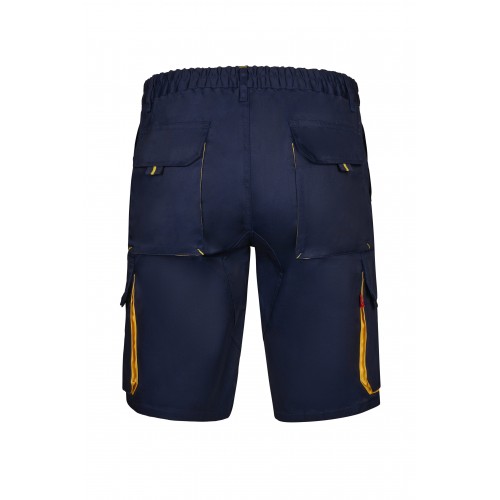 103007.BERMUDA BICOLOR AZUL NAVY/AMARILLO 34