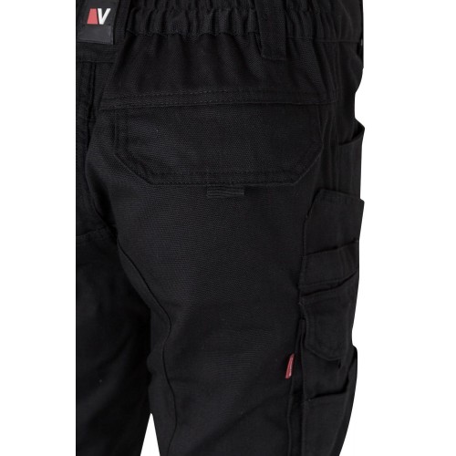 103011.PANTALÓN CANVAS NEGRO 2XL