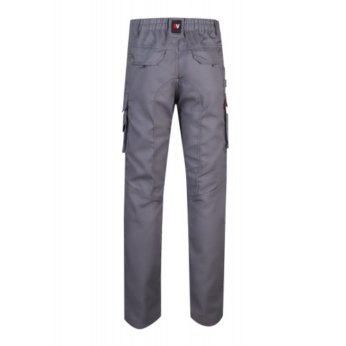 103011.PANTALÓN CANVAS GRIS 2XL