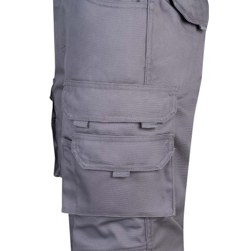 103011.PANTALÓN CANVAS GRIS 2XL