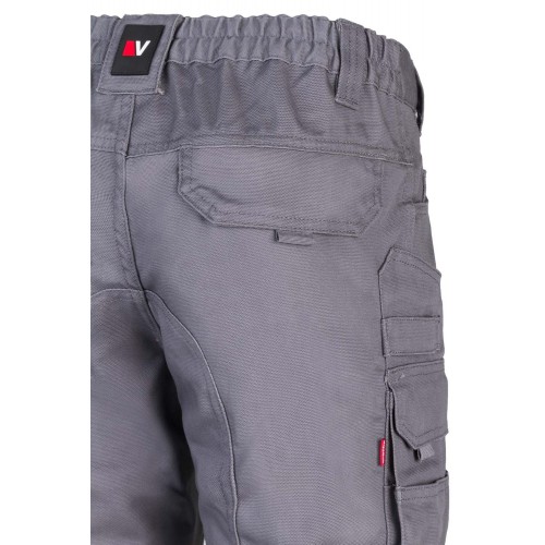 103011.PANTALÓN CANVAS GRIS 2XL