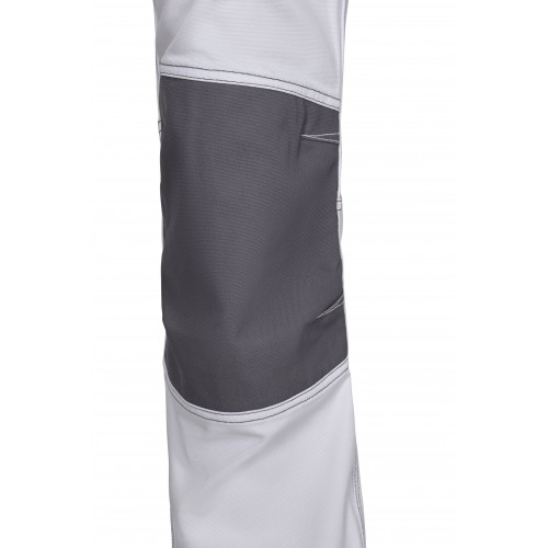 103011B.PANTALÓN CANVAS BICOLOR BLANCO/GRIS S