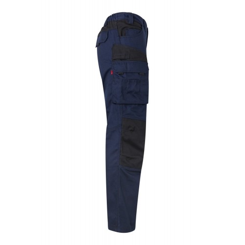 103011B.PANTALÓN CANVAS BICOLOR AZUL NAVY/NEGRO 2XL