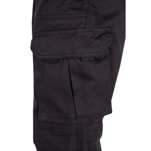 103012S.PANTALÓN STRETCH ALGODÓN NEGRO 2XL