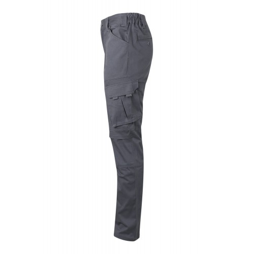 103012S.PANTALÓN STRETCH ALGODÓN GRIS 2XL