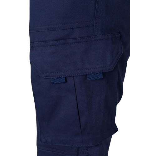103012S.PANTALÓN STRETCH ALGODÓN AZUL NAVY 2XL