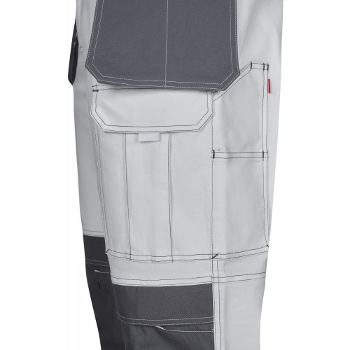 103019S.PANTALÓN CANVAS STRETCH BLANCO/GRIS S