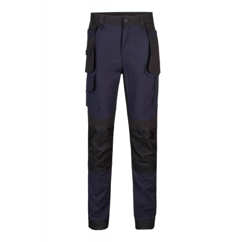 103019S.PANTALÓN CANVAS STRETCH AZUL NAVY/NEGRO L