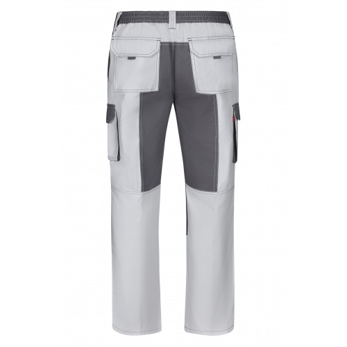103020B.PANTALÓN BICOLOR BLANCO/GRIS 34