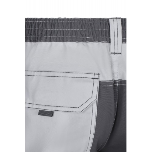 103020B.PANTALÓN BICOLOR BLANCO/GRIS 34