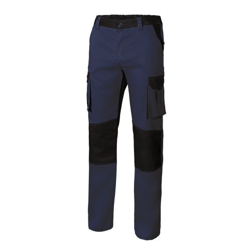 103020B.PANTALÓN BICOLOR AZUL NAVY/NEGRO 40