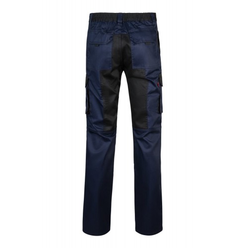 103020B.PANTALÓN BICOLOR AZUL NAVY/NEGRO 34