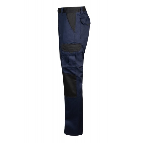 103020B.PANTALÓN BICOLOR AZUL NAVY/NEGRO 34