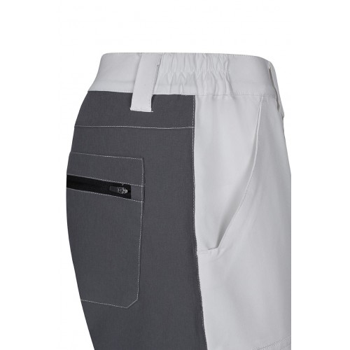 103022S.PANTALÓN TREKKING STRETCH BLANCO/GRIS S