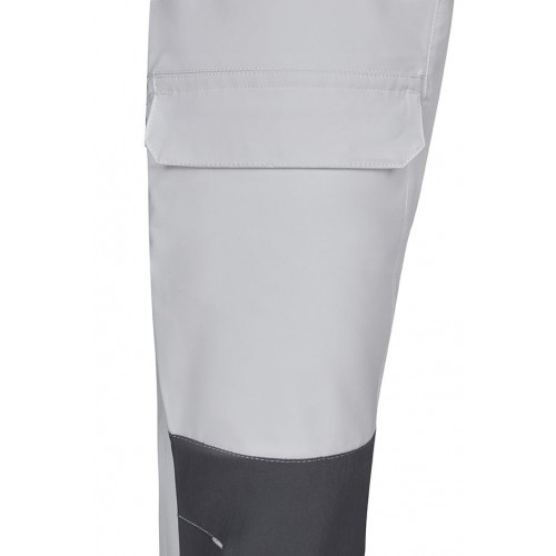 103022S.PANTALÓN TREKKING STRETCH BLANCO/GRIS S