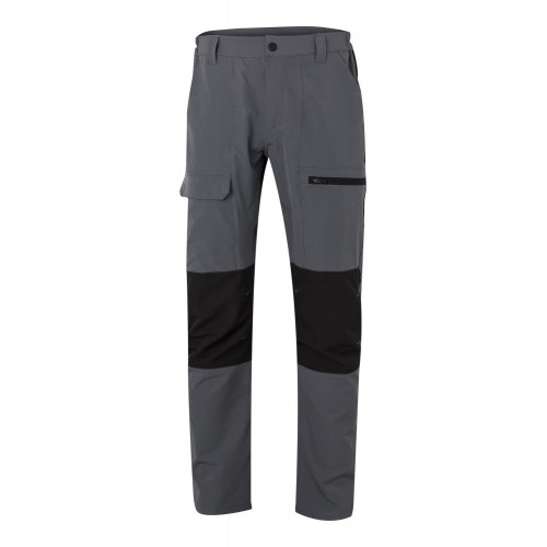 103022S.PANTALÓN TREKKING STRETCH GRIS/NEGRO 2XL