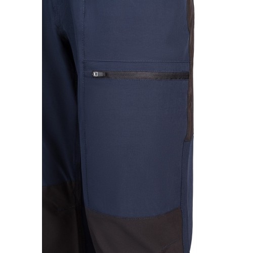 103022S.PANTALÓN TREKKING STRETCH AZUL NAVY/NEGRO 2XL