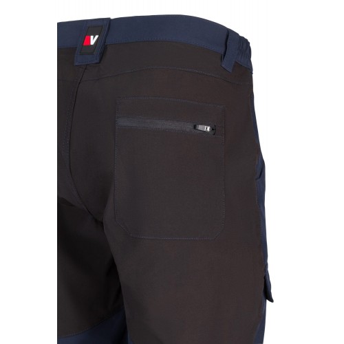 103022S.PANTALÓN TREKKING STRETCH AZUL NAVY/NEGRO 2XL