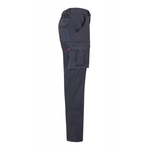 103024S.PANTALÓN STRETCH BICOLOR GRIS/CELESTE 34