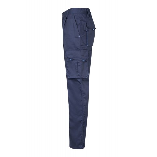 103024S.PANTALÓN STRETCH BICOLOR AZUL NAVY/CELESTE 34