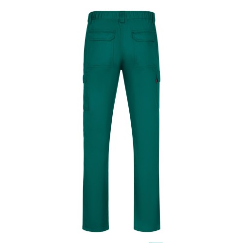 103026.PANTALÓN MULTIBOLSILLOS VERDE 34
