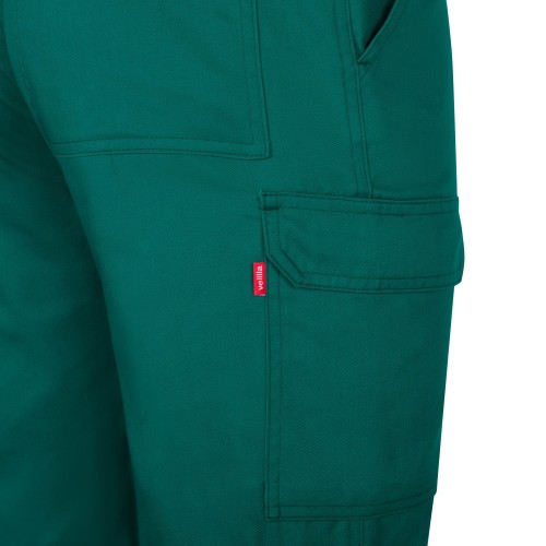 103026.PANTALÓN MULTIBOLSILLOS VERDE 34