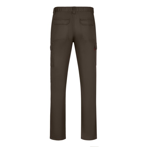 103026.PANTALÓN MULTIBOLSILLOS VERDE CAZA 34