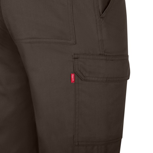 103026.PANTALÓN MULTIBOLSILLOS VERDE CAZA 34