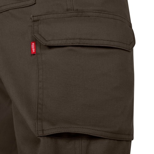 103026.PANTALÓN MULTIBOLSILLOS VERDE CAZA 34