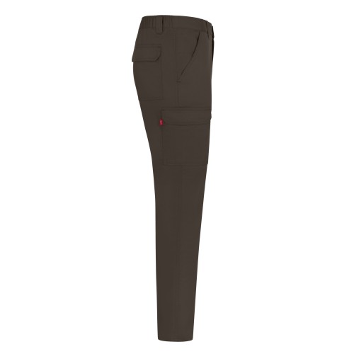 103026.PANTALÓN MULTIBOLSILLOS VERDE CAZA 34