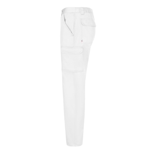 103026.PANTALÓN MULTIBOLSILLOS BLANCO 34