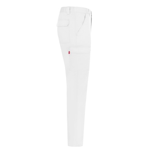 103026.PANTALÓN MULTIBOLSILLOS BLANCO 34