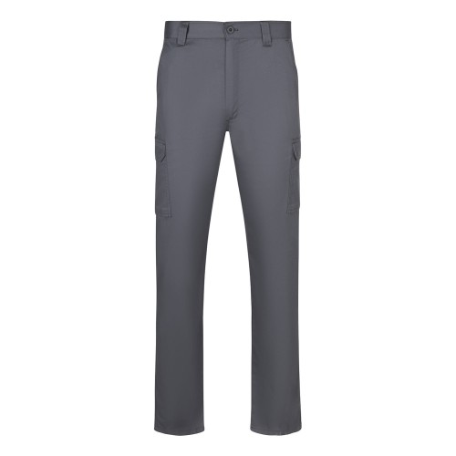 103026.PANTALÓN MULTIBOLSILLOS GRIS 34