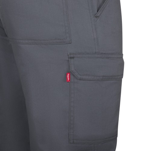 103026.PANTALÓN MULTIBOLSILLOS GRIS 34