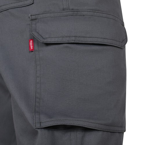 103026.PANTALÓN MULTIBOLSILLOS GRIS 34