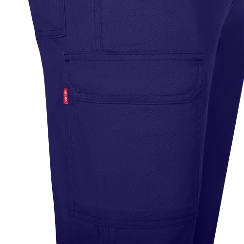 103026.PANTALÓN MULTIBOLSILLOS AZULINA 34