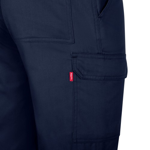 103026.PANTALÓN MULTIBOLSILLOS AZUL NAVY 34