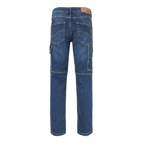 103028S.PANTALÓN DENIM STRETCH DENIM AZUL 2XL