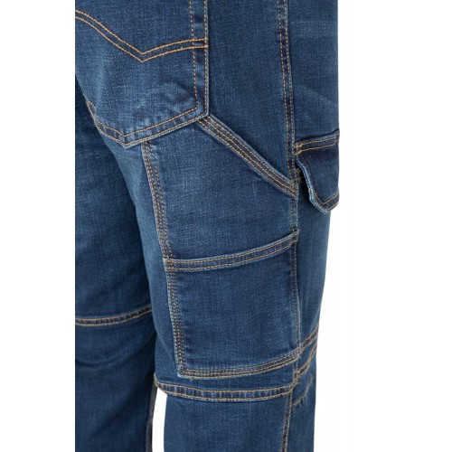 103028S.PANTALÓN DENIM STRETCH DENIM AZUL 2XL