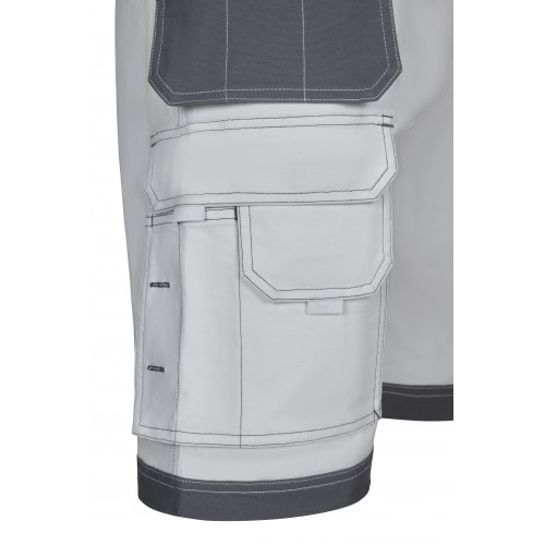 103029S.BERMUDA CANVAS STRETCH BLANCO/GRIS S