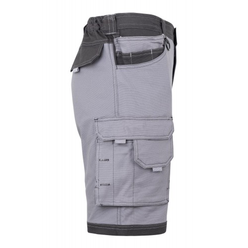 103029S.BERMUDA CANVAS STRETCH GRIS/NEGRO 2XL